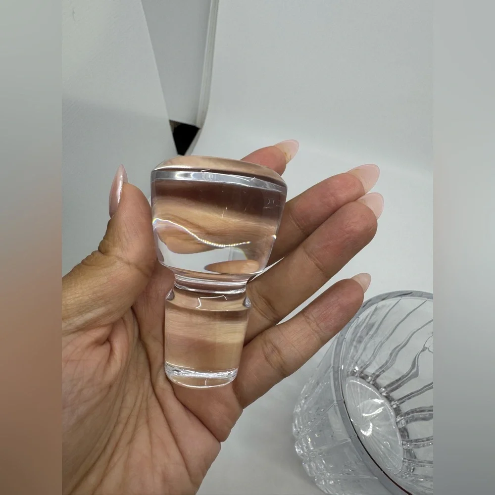 Williams Sonoma Dorset Crystal Decanter w/Stopper